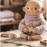 포근한 3D 클레이 인형